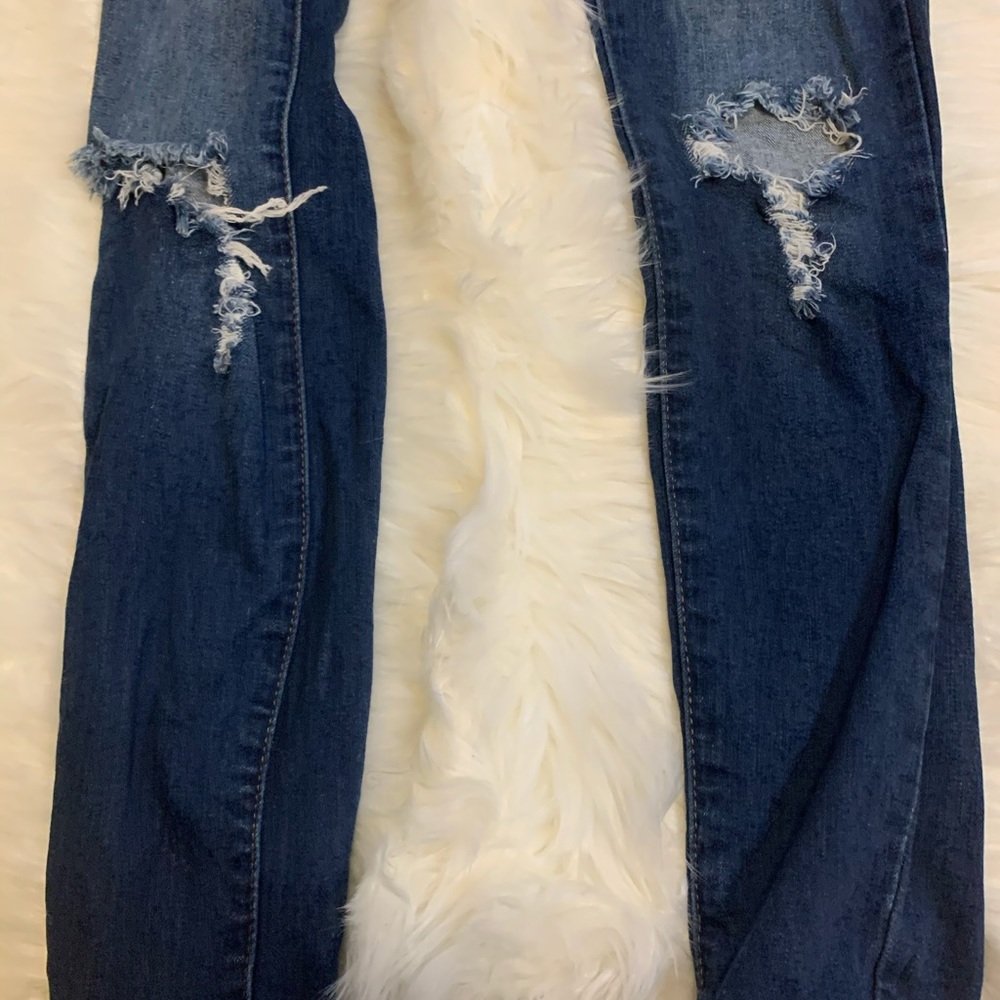 Super Skinny Ripped Jeans - Picture 2 of 3